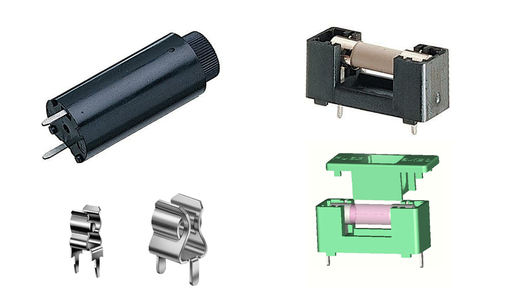 PCB安装保险丝座